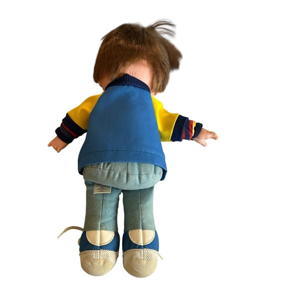 Fisher-Price Doll with Yellow and Blue Jacket - Picture 2 of 4